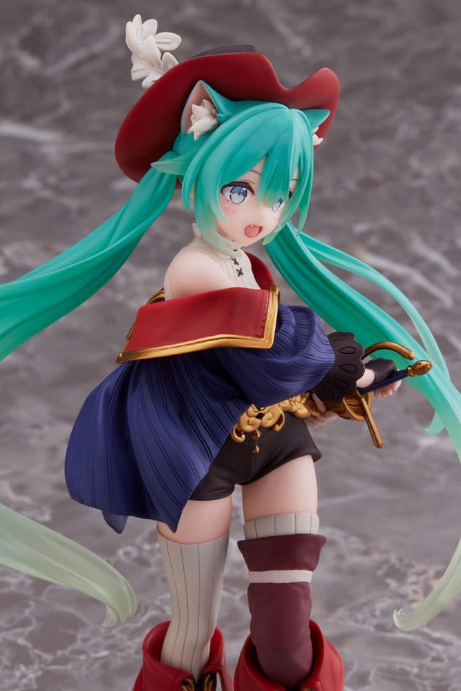 Hatsune Miku statuette PVC Hatsune Miku Wonderland Puss in Boots 18 cm (with bonus)