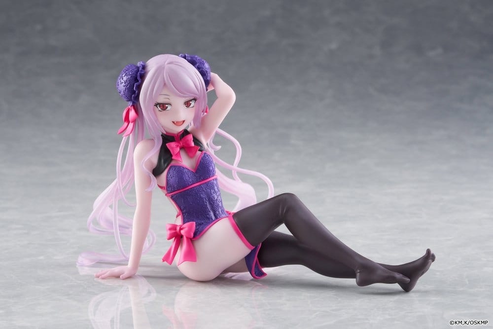 Overlord Desktop Cute statuette PVC Shalltear Chinese Dress Ver. 13 cm