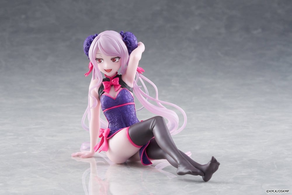 Overlord Desktop Cute statuette PVC Shalltear Chinese Dress Ver. 13 cm