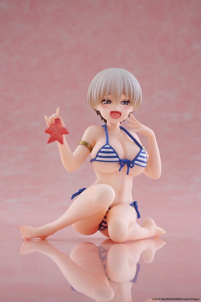 Uzaki-chan Wants to Hang Out! figurine PVC Desktop Cute Hana Uzaki (Swim wear Ver.) 13 cm