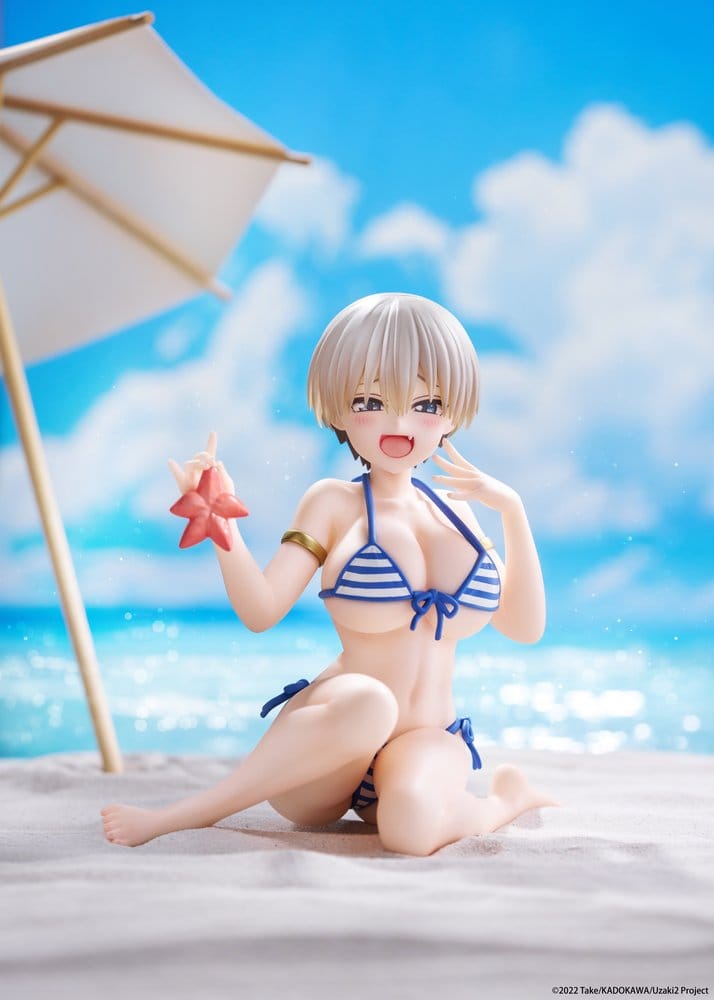 Uzaki-chan Wants to Hang Out! figurine PVC Desktop Cute Hana Uzaki (Swim wear Ver.) 13 cm