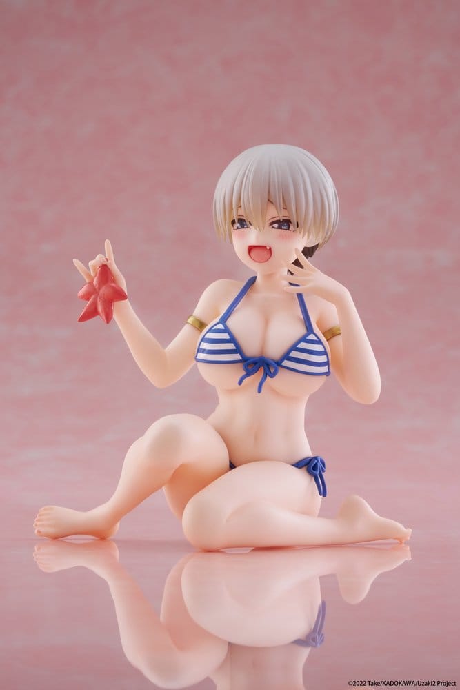 Uzaki-chan Wants to Hang Out! figurine PVC Desktop Cute Hana Uzaki (Swim wear Ver.) 13 cm