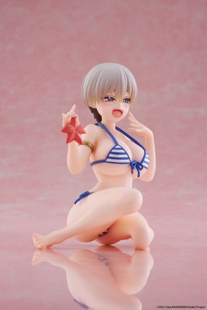Uzaki-chan Wants to Hang Out! figurine PVC Desktop Cute Hana Uzaki (Swim wear Ver.) 13 cm