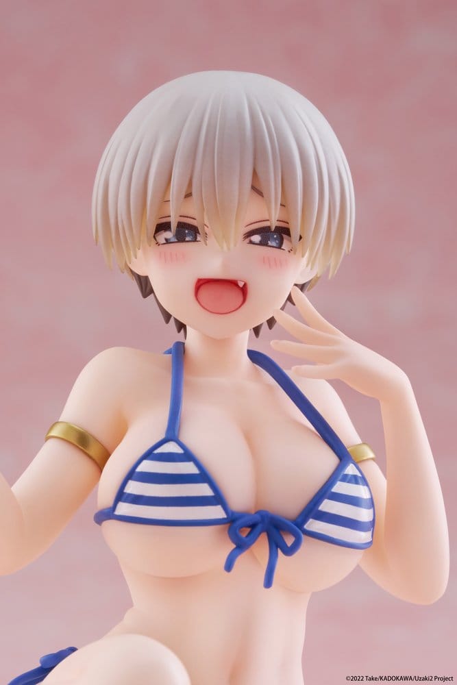 Uzaki-chan Wants to Hang Out! figurine PVC Desktop Cute Hana Uzaki (Swim wear Ver.) 13 cm