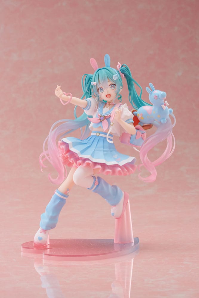 Hatsune Miku statuette PVC Taito Kuji Online Newly Written Hatsune Miku 18 cm