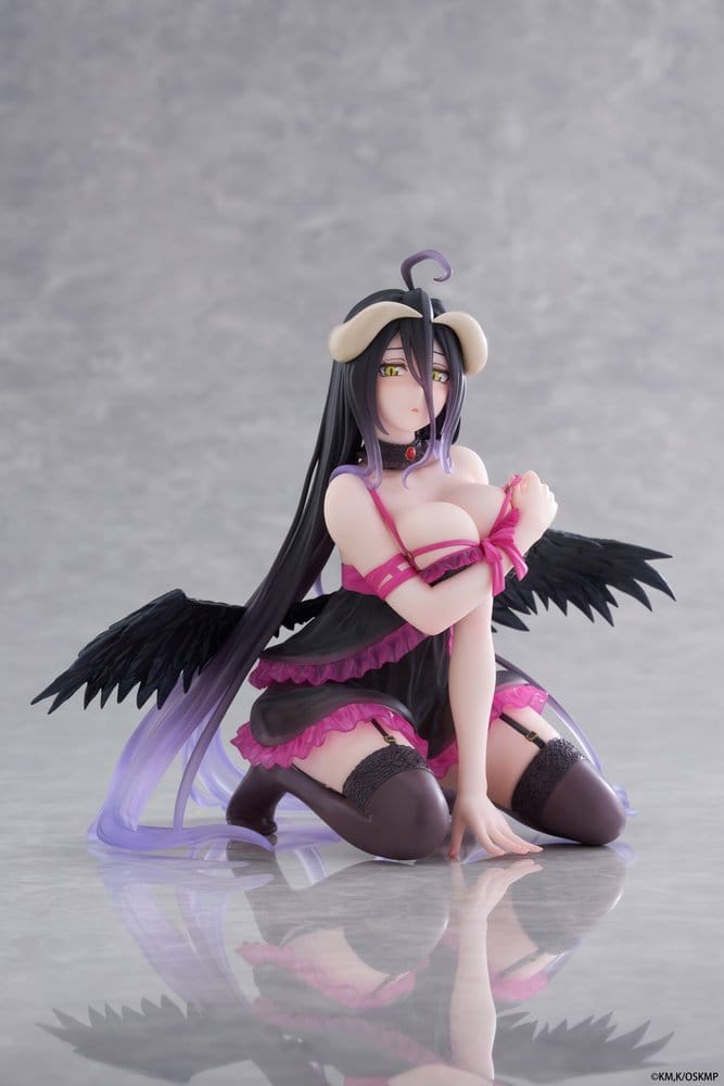 Overlord figurine PVC Desktop Cute Albedo (Negligee ver.) 13 cm