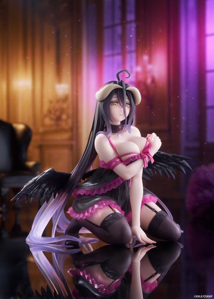 Overlord figurine PVC Desktop Cute Albedo (Negligee ver.) 13 cm