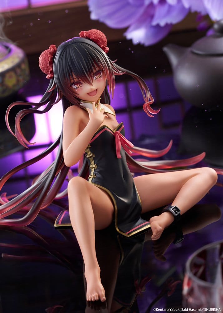 To Love-Ru Darkness figurine PVC Desktop Cute Nemesis (Chinese Dress Ver.) 13 cm