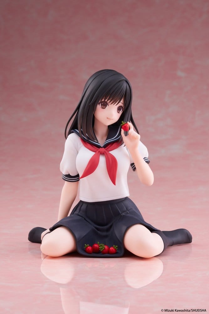 Strawberry 100% figurine PVC Desktop Cute Aya Tojo (School uniform Ver.) 13 cm