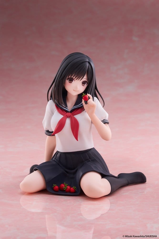 Strawberry 100% figurine PVC Desktop Cute Aya Tojo (School uniform Ver.) 13 cm