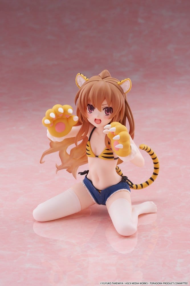 Toradora! figurine PVC Desktop Cute Taiga Aisaka (Tiger Costume Swimwear Ver.) 13 cm