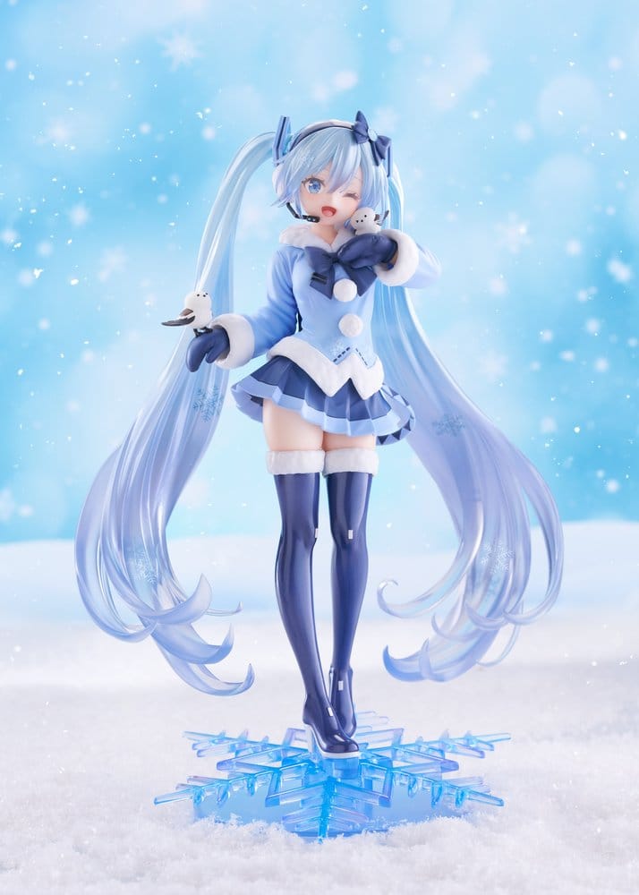 Hatsune Miku figurine PVC AMP+ Snow Miku All Stars 2012 Ver. 25 cm