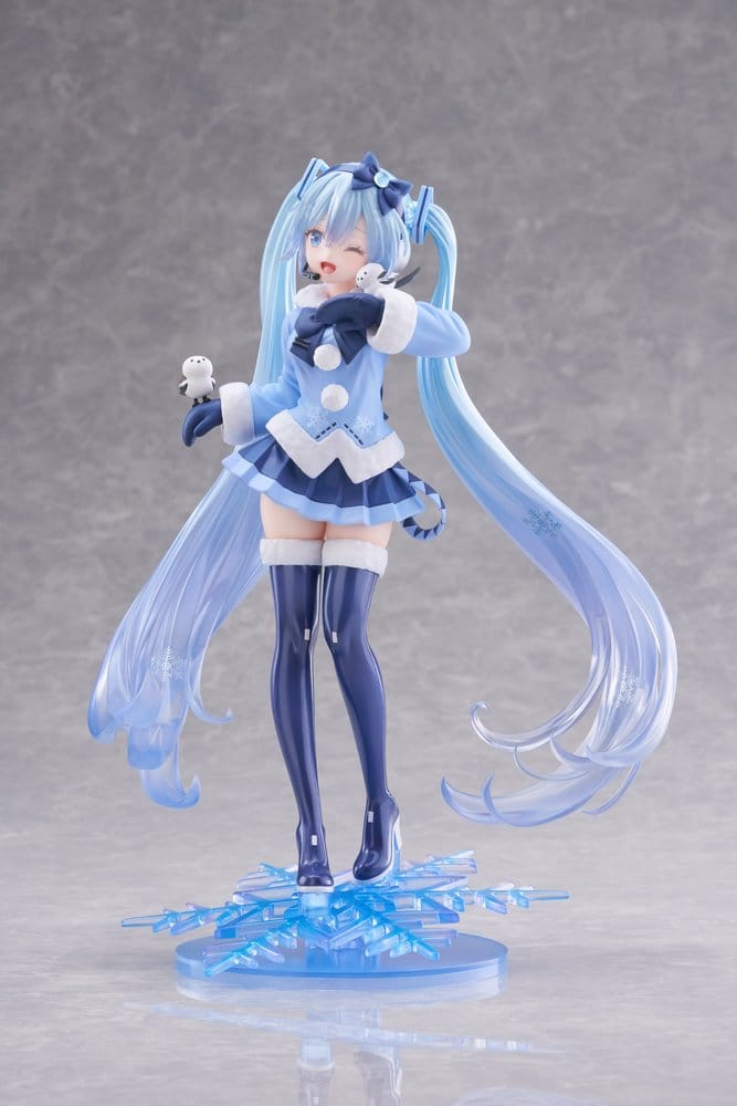 Hatsune Miku figurine PVC AMP+ Snow Miku All Stars 2012 Ver. 25 cm