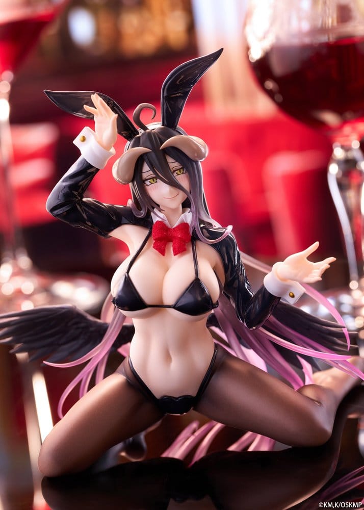 Overlord figurine PVC Moflock Albedo (Reverse Bunny Suit Ver.) 13 cm