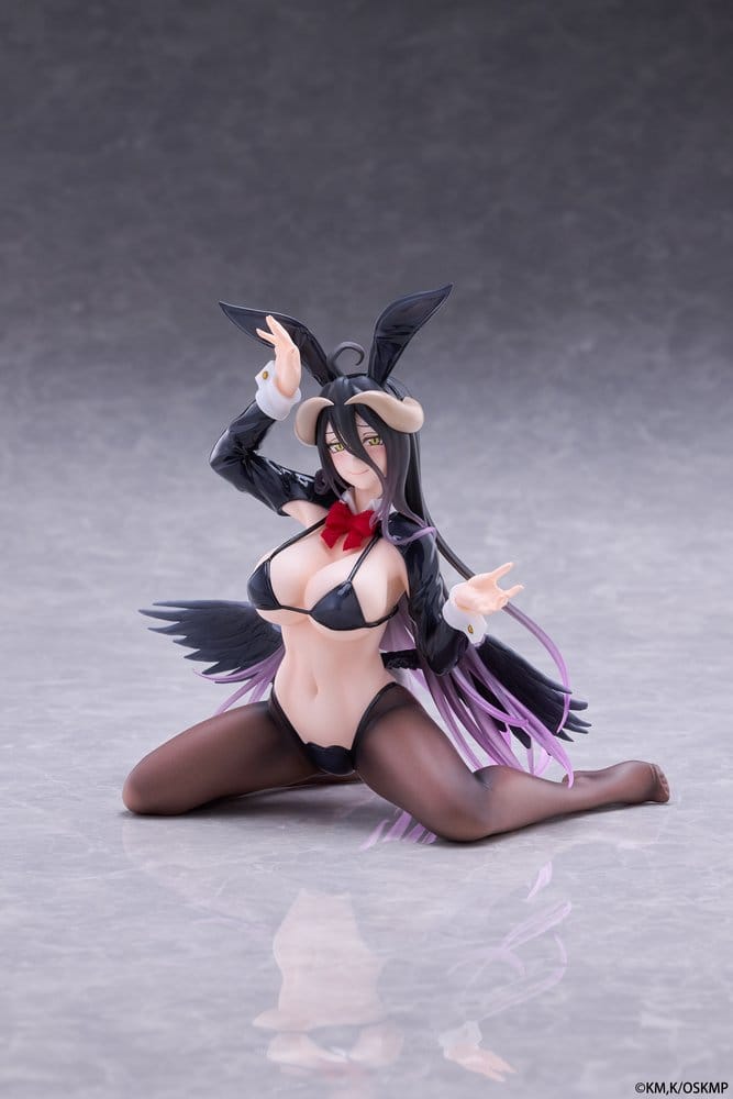Overlord figurine PVC Moflock Albedo (Reverse Bunny Suit Ver.) 13 cm
