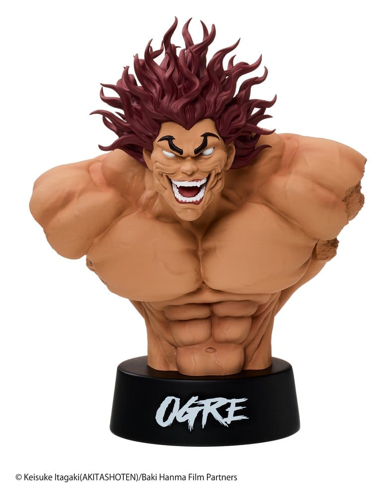 Baki buste Taito Kuji Baki 16 cm