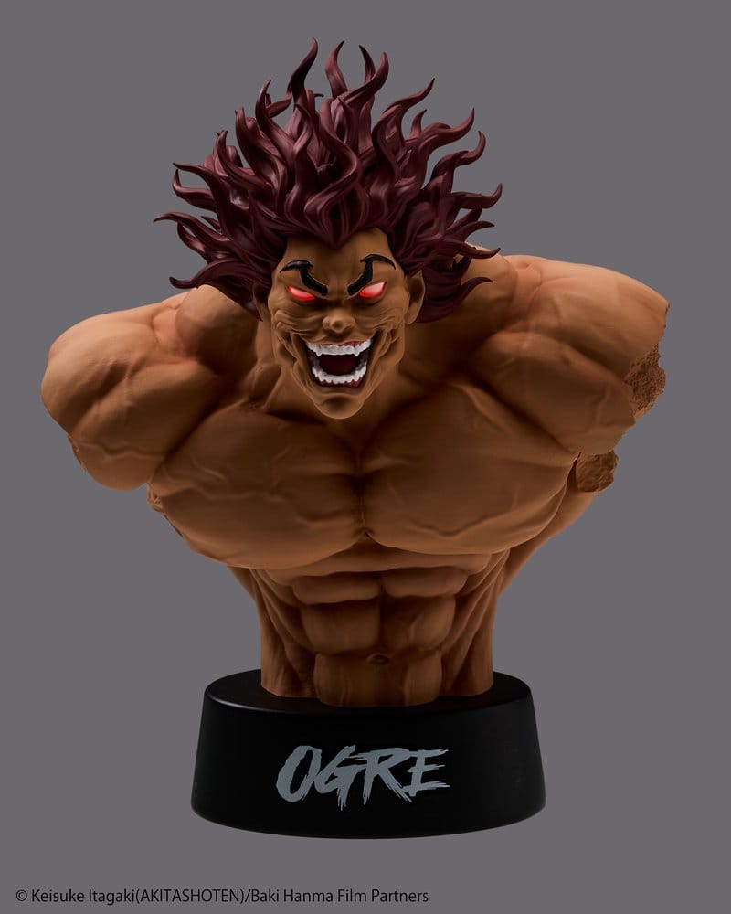 Baki buste Taito Kuji Baki 16 cm