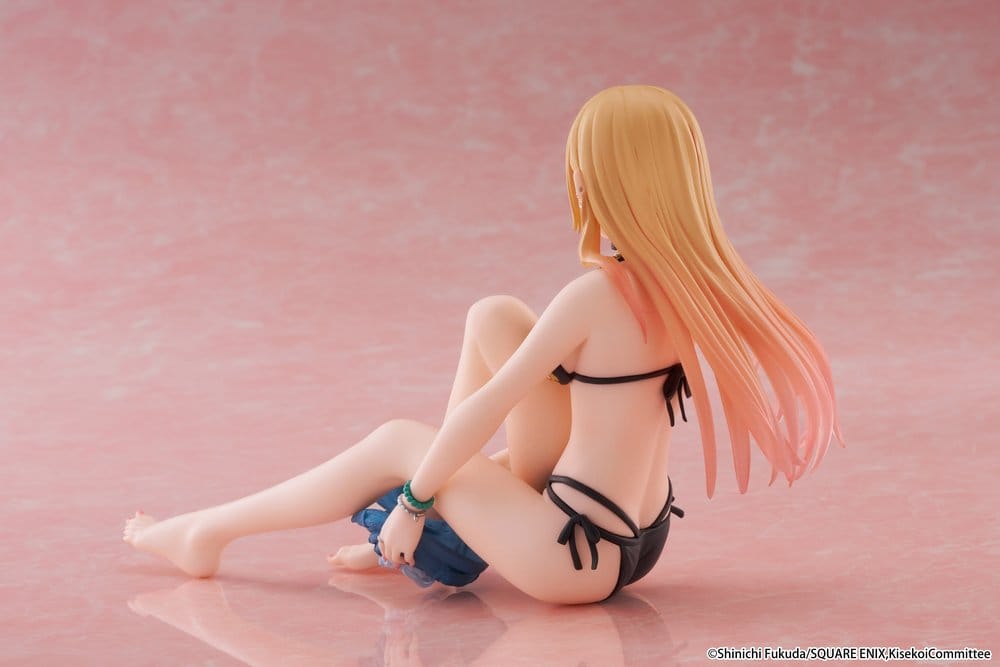 My Dress-Up Darling figurine PVC Desktop Cute Marin Kitagawa (Measured Swimsuit Ver.) Reissue 13 cm