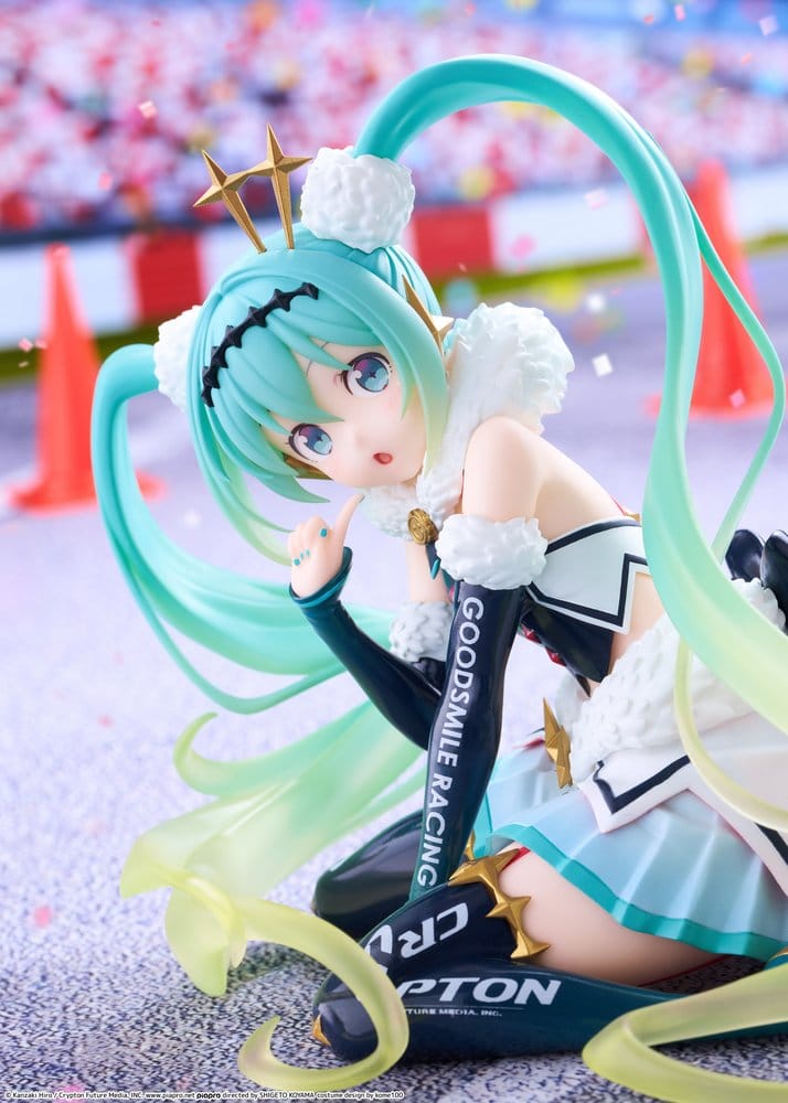 Hatsune Miku figurine PVC Taito Kuji Racing Miku 2018 Ver. Round 8 13 cm