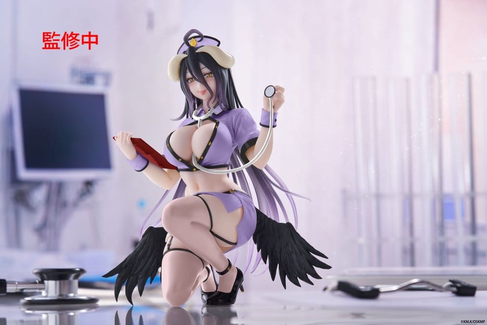 Overlord figurine PVC Desktop Cute Albedo (Nurse Ver.) Renewal 13 cm