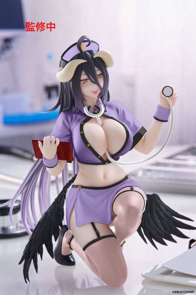 Overlord figurine PVC Desktop Cute Albedo (Nurse Ver.) Renewal 13 cm