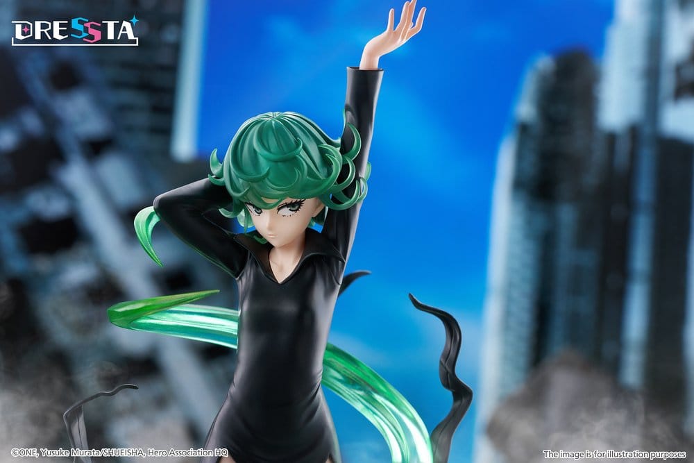 One-Punch Man Dressta figurine PVC Terrible Tornado 24 cm