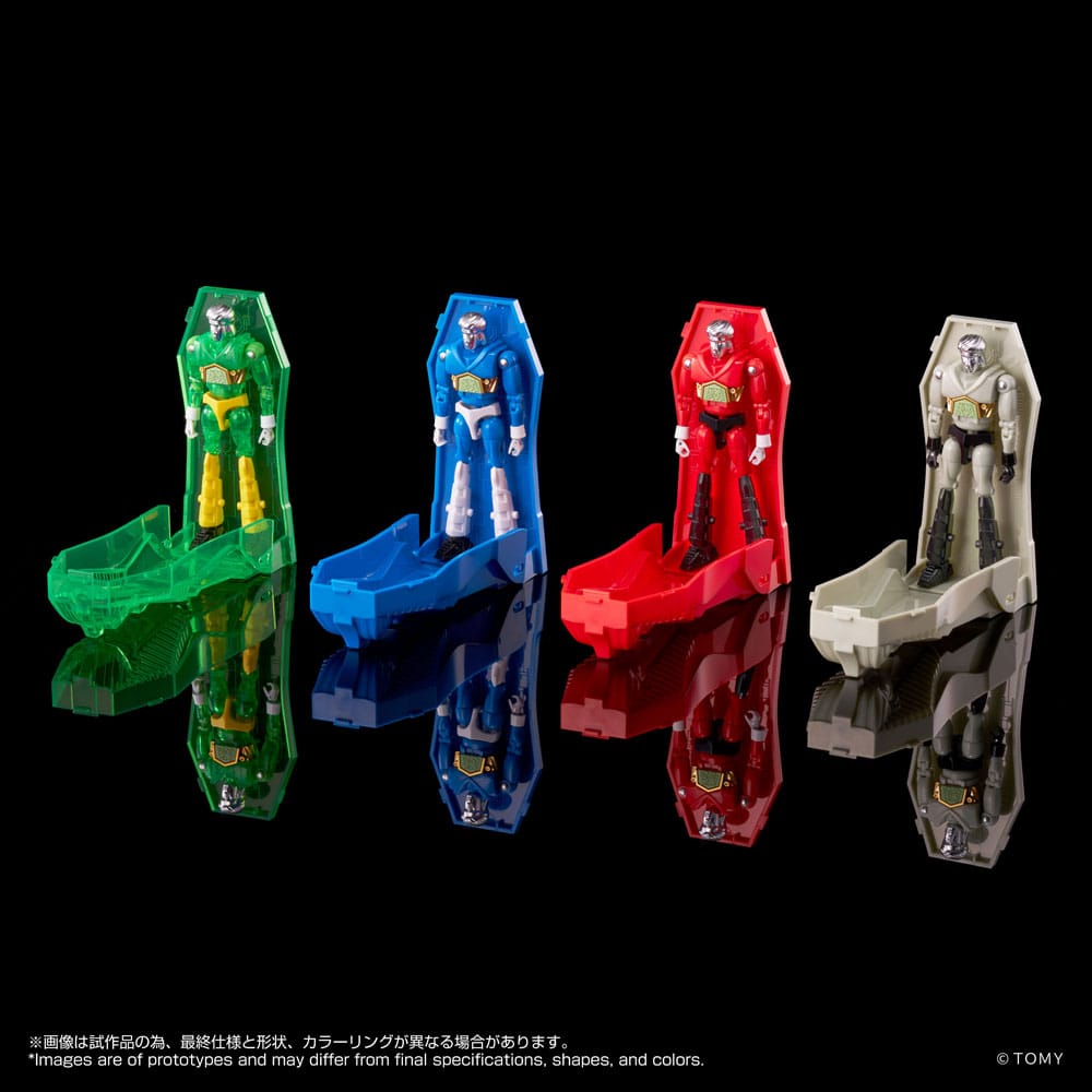 Legacysoul Figurine Microman Command No. 2 4er Set