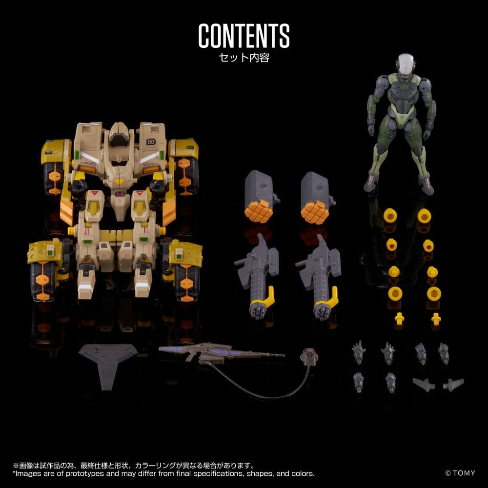 Altered Nano figurine AN-06 Alt Exo-Buggy-On & Judge Breaker Set 16 cm
