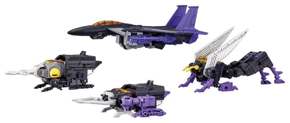 Transformers Dramatic Capture Series pack 4 figurines Decepticons Part 2