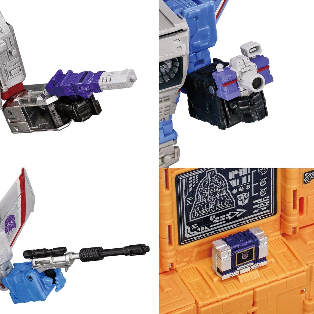 Transformers Dramatic Capture Series pack 4 figurines Decepticons Part 2