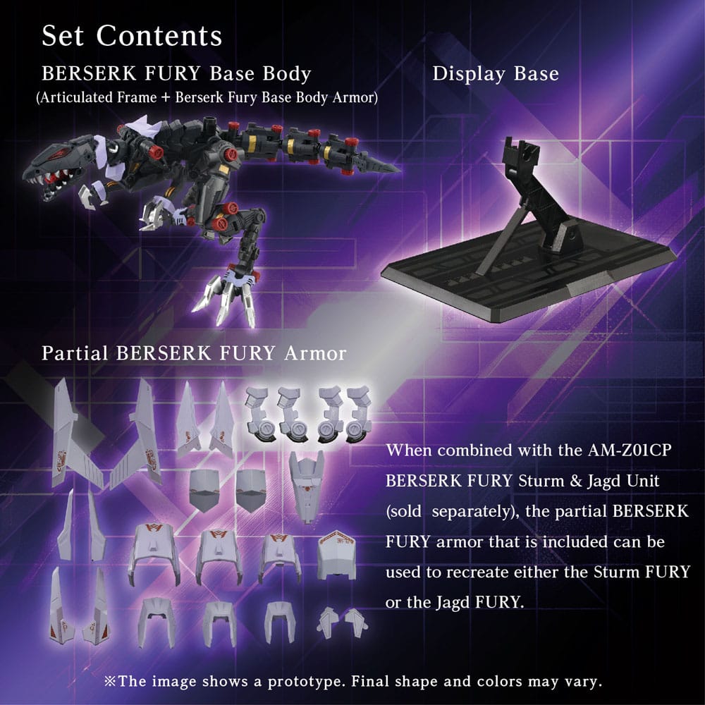 Zoids figurine Plastic Model Kit AM-Z01EX Berserk Fury (Elementary Body)