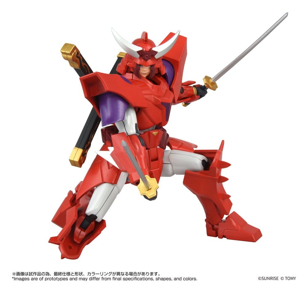 Yoroi Shin Den Samurai Troopers figurine Toyrise Gai of the Heat 15 cm