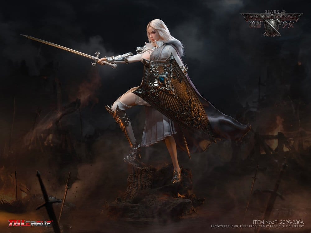The Girl Under Wolf's Ward figurine 1/6 Alina (Silver) 30 cm