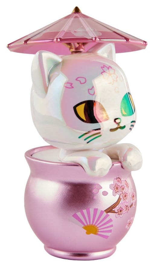 Cherry Blossom Cats figurine Window Box Kitty Special Edition