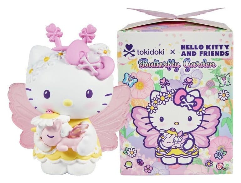 tokidoki x HKF Butterfly Garden assortiment figurines Blind Box 6 cm (8)