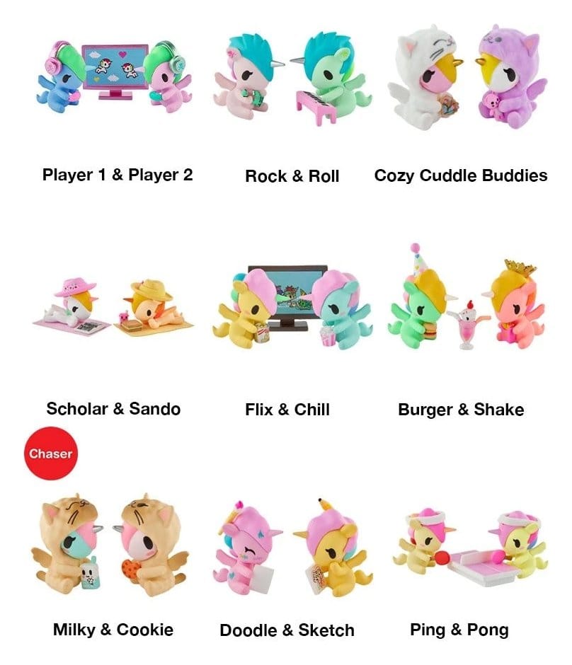 Unicorno assortiment figurines Blind Box Twinsies 7 cm (8)