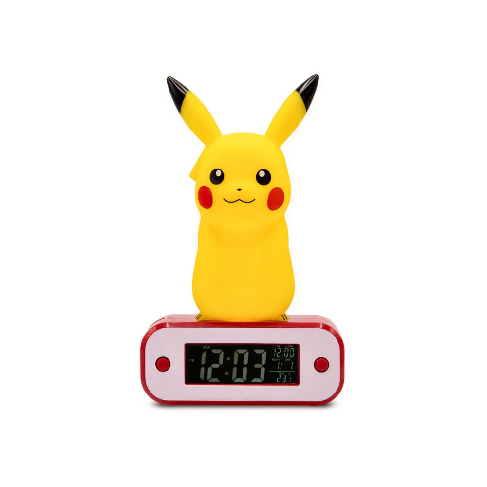 Pokémon - Réveil et Lampe Pikachu