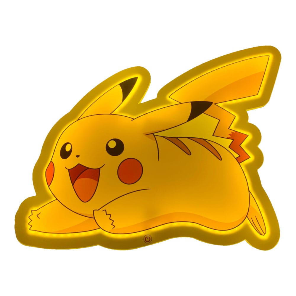 Pokémon Lampe murale LED Pikachu 22 cm