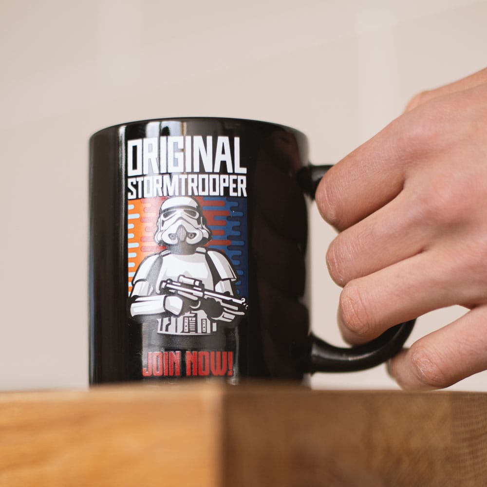 Original Stormtrooper mug Join Now Black