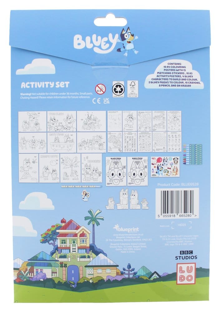 Bluey Set d'activités et de jeux