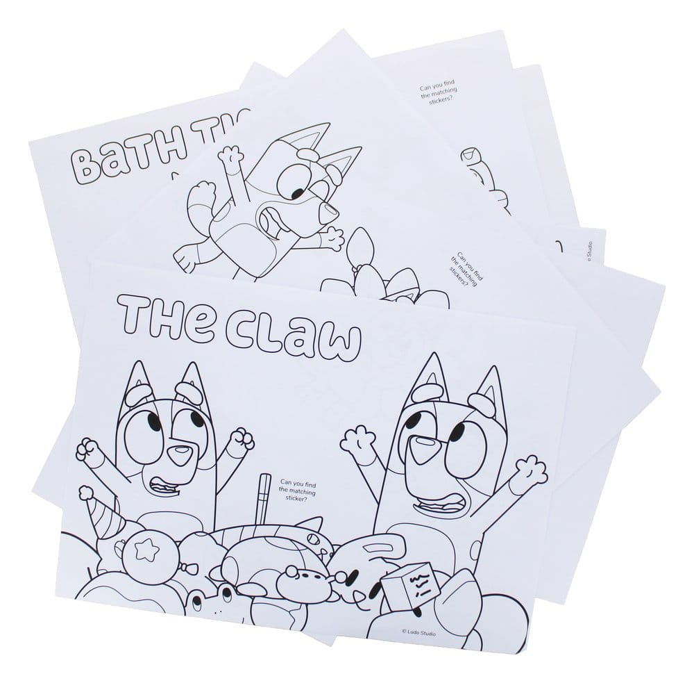 Bluey Set d'activités et de jeux