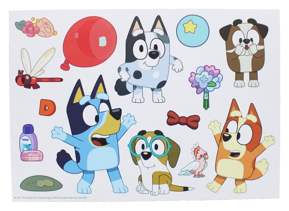 Bluey Set d'activités et de jeux