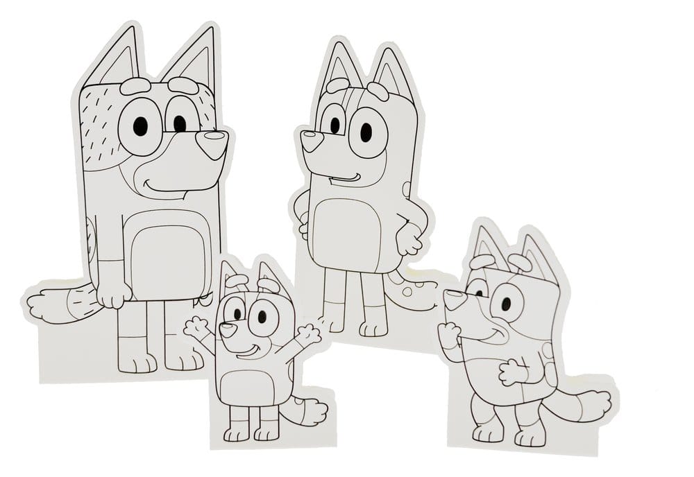 Bluey Set d'activités et de jeux