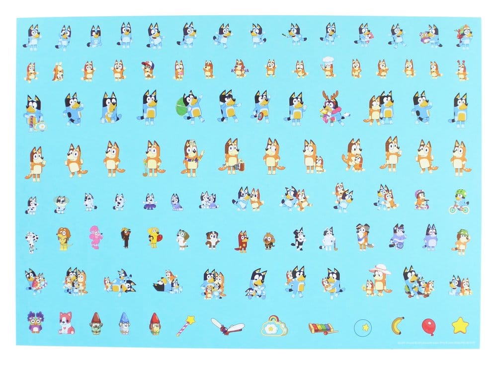 Bluey Set de Tableau de récompenses