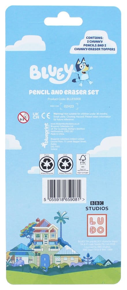 Bluey set papeterie 4