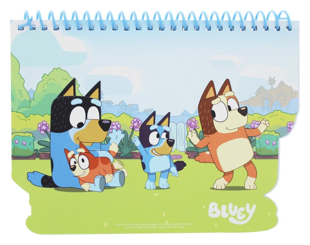 Bluey Set de Coloriage de Voyage
