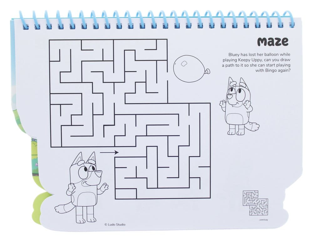 Bluey Set de Coloriage de Voyage