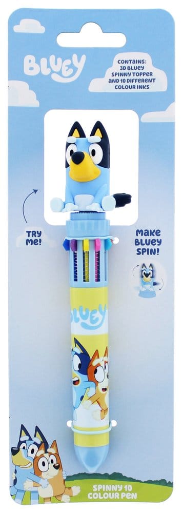 Bluey Stylo Multicolore Spinny
