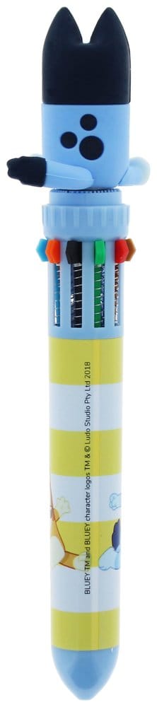 Bluey Stylo Multicolore Spinny