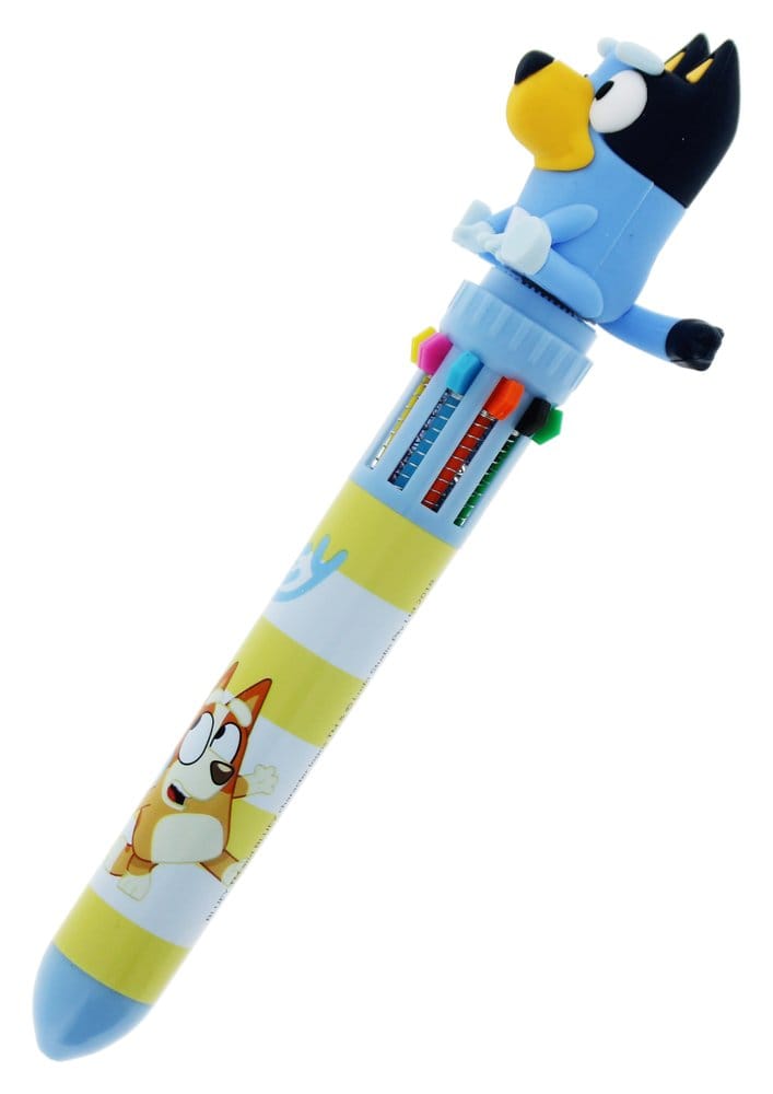 Bluey Stylo Multicolore Spinny